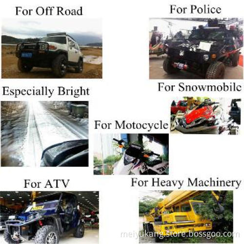 40W 24V Spot Beam 3500lm Cree LED Auto Head Lamp